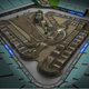The track layout for Saturday’s race at Angel Stadium.